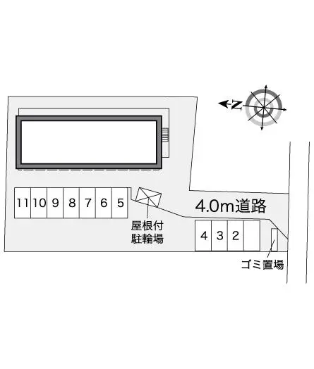 ★手数料０円★さいたま市西区三橋５丁目　月極駐車場（LP）